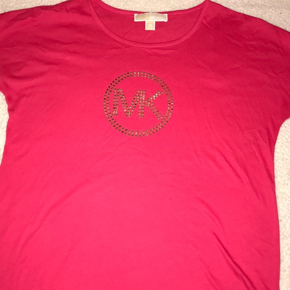michael kors shirts pink